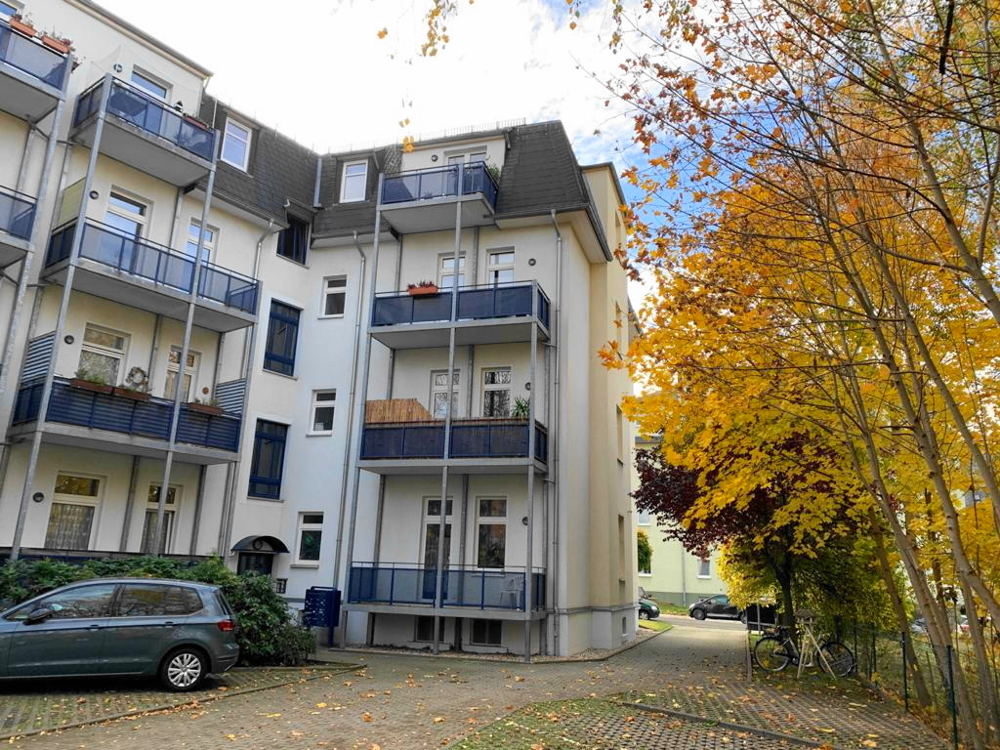 Gebäuderückseite